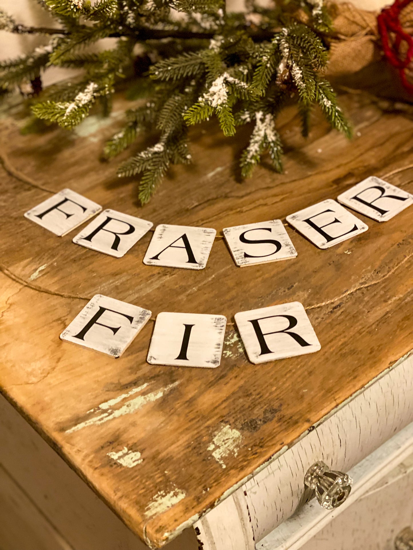 FRASER FIR Garland
